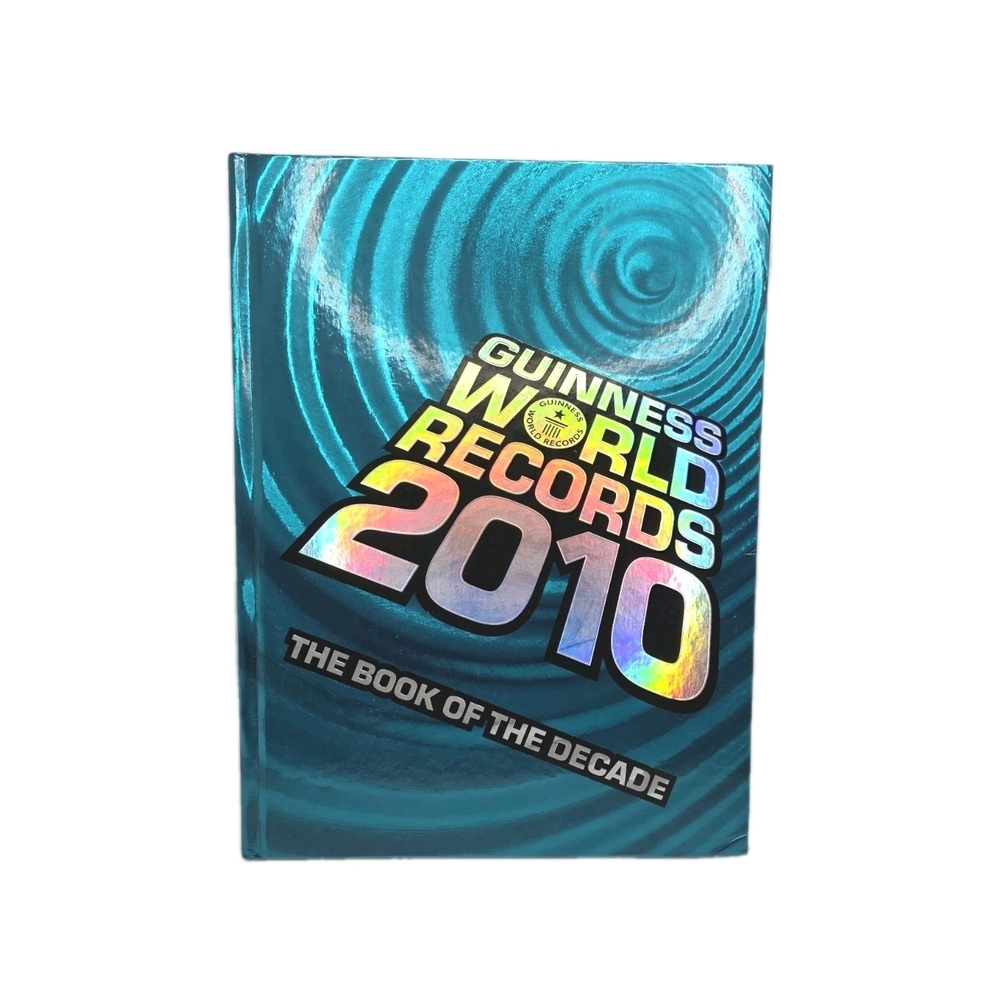 Guinness World Records 2010 Book - Blue and Multicolor